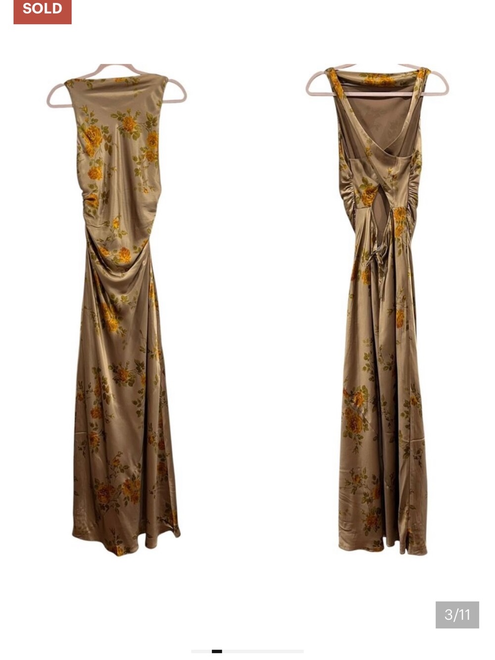 Reformation Anaiis Silk Dress - NWT NEW - Picture 3 of 9
